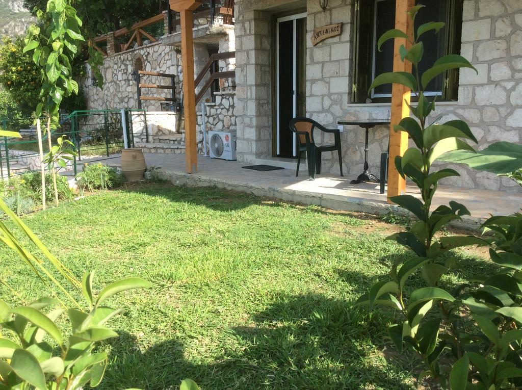 Sivros Stone Cottages Bagian luar foto